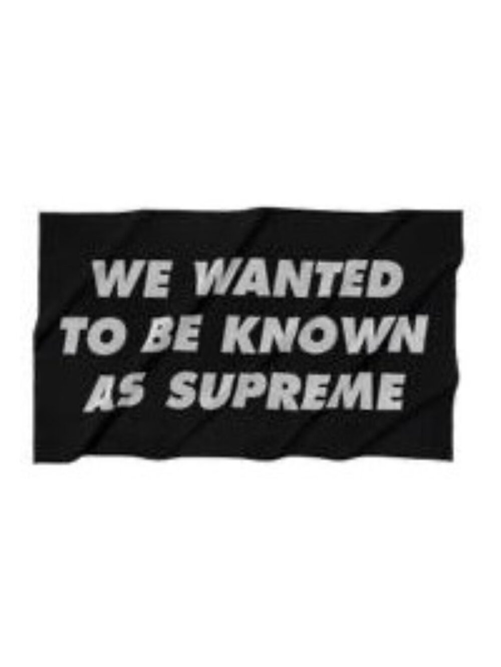 Supreme Known As Towel Black SS20 New in Package